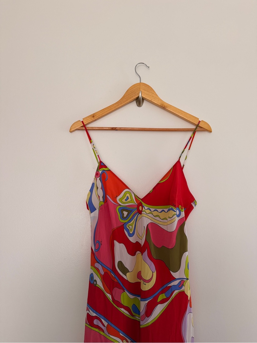 Emilio Pucci Silk Pattern Maxi Dress Size US 6 - Picture 3 of 9
